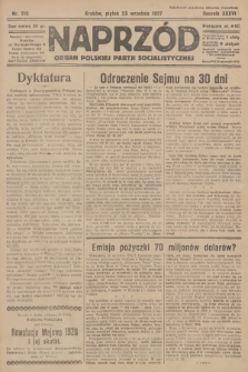 Naprzód : organ Polskiej Partji Socjalistycznej. 1927, nr 219
