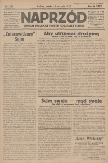 Naprzód : organ Polskiej Partji Socjalistycznej. 1927, nr 220