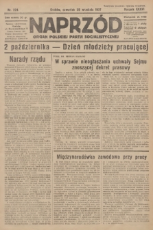 Naprzód : organ Polskiej Partji Socjalistycznej. 1927, nr 224