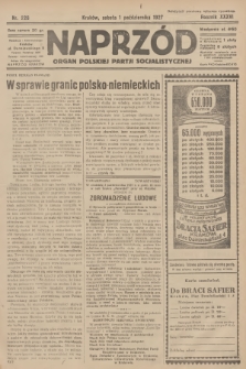 Naprzód : organ Polskiej Partji Socjalistycznej. 1927, nr 226