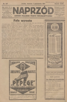 Naprzód : organ Polskiej Partji Socjalistycznej. 1927, nr 227