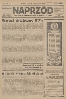 Naprzód : organ Polskiej Partji Socjalistycznej. 1927, nr 230