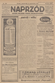 Naprzód : organ Polskiej Partji Socjalistycznej. 1927, nr 234