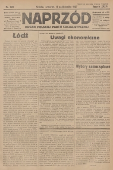 Naprzód : organ Polskiej Partji Socjalistycznej. 1927, nr 236