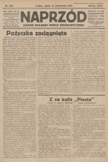 Naprzód : organ Polskiej Partji Socjalistycznej. 1927, nr 238