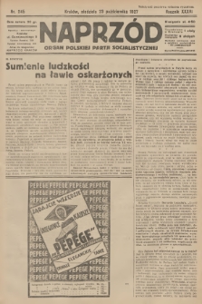 Naprzód : organ Polskiej Partji Socjalistycznej. 1927, nr 245