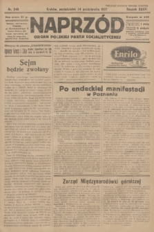 Naprzód : organ Polskiej Partji Socjalistycznej. 1927, nr 246
