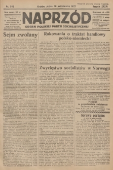 Naprzód : organ Polskiej Partji Socjalistycznej. 1927, nr 249