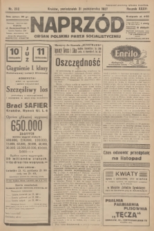 Naprzód : organ Polskiej Partji Socjalistycznej. 1927, nr 252