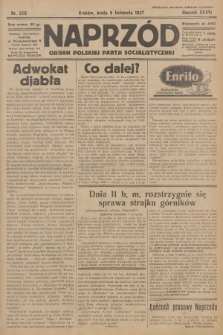 Naprzód : organ Polskiej Partji Socjalistycznej. 1927, nr 258