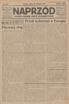 Naprzód : organ Polskiej Partji Socjalistycznej. 1927, nr 273