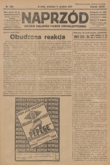 Naprzód : organ Polskiej Partji Socjalistycznej. 1927, nr 285