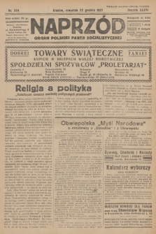 Naprzód : organ Polskiej Partji Socjalistycznej. 1927, nr 294