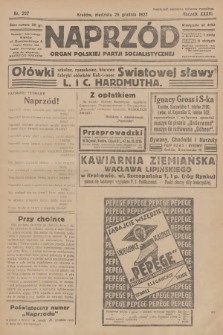 Naprzód : organ Polskiej Partji Socjalistycznej. 1927, nr 297