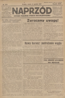 Naprzód : organ Polskiej Partji Socjalistycznej. 1927, nr 300