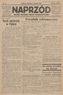 Naprzód : organ Polskiej Partji Socjalistycznej. 1928, nr 4