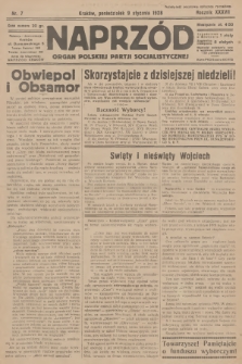 Naprzód : organ Polskiej Partji Socjalistycznej. 1928, nr 7