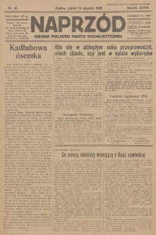 Naprzód : organ Polskiej Partji Socjalistycznej. 1928, nr 10