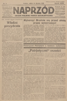 Naprzód : organ Polskiej Partji Socjalistycznej. 1928, nr 11
