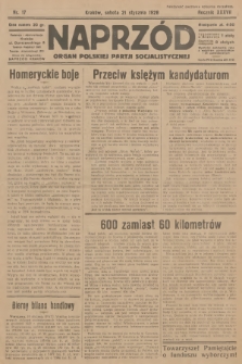 Naprzód : organ Polskiej Partji Socjalistycznej. 1928, nr 17