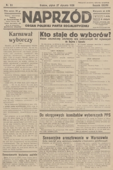 Naprzód : organ Polskiej Partji Socjalistycznej. 1928, nr 22