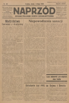 Naprzód : organ Polskiej Partji Socjalistycznej. 1928, nr 26