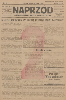 Naprzód : organ Polskiej Partji Socjalistycznej. 1928, nr 40