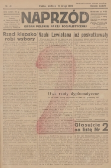Naprzód : organ Polskiej Partji Socjalistycznej. 1928, nr 41