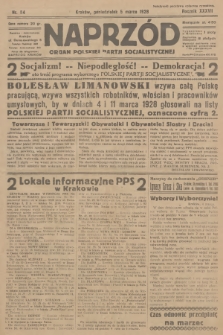 Naprzód : organ Polskiej Partji Socjalistycznej. 1928, nr 54