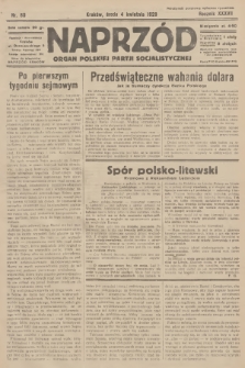 Naprzód : organ Polskiej Partji Socjalistycznej. 1928, nr 80