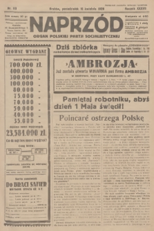 Naprzód : organ Polskiej Partji Socjalistycznej. 1928, nr 89