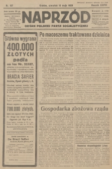 Naprzód : organ Polskiej Partji Socjalistycznej. 1928, nr 107