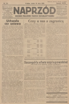 Naprzód : organ Polskiej Partji Socjalistycznej. 1928, nr 114