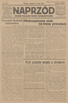 Naprzód : organ Polskiej Partji Socjalistycznej. 1928, nr 123