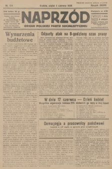 Naprzód : organ Polskiej Partji Socjalistycznej. 1928, nr 124