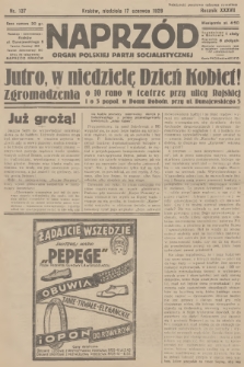 Naprzód : organ Polskiej Partji Socjalistycznej. 1928, nr 137