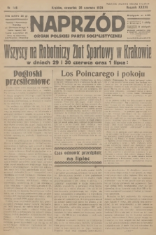 Naprzód : organ Polskiej Partji Socjalistycznej. 1928, nr 146