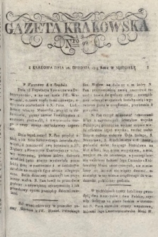 Gazeta Krakowska. 1815 , nr 99