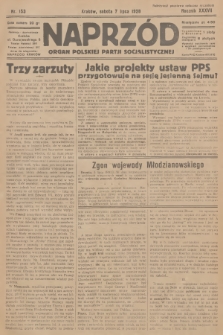 Naprzód : organ Polskiej Partji Socjalistycznej. 1928, nr 153