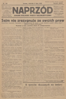 Naprzód : organ Polskiej Partji Socjalistycznej. 1928, nr 154