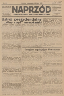 Naprzód : organ Polskiej Partji Socjalistycznej. 1928, nr 173