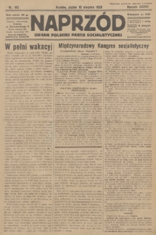 Naprzód : organ Polskiej Partji Socjalistycznej. 1928, nr 182