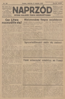 Naprzód : organ Polskiej Partji Socjalistycznej. 1928, nr 184
