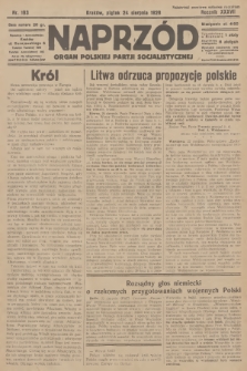 Naprzód : organ Polskiej Partji Socjalistycznej. 1928, nr 193