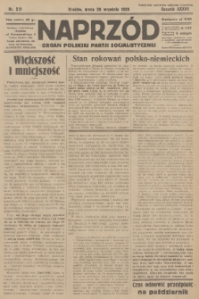 Naprzód : organ Polskiej Partji Socjalistycznej. 1928, nr 221