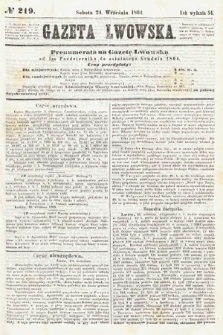 Gazeta Lwowska. 1864, nr 219