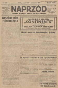Naprzód : organ Polskiej Partji Socjalistycznej. 1928, nr 226