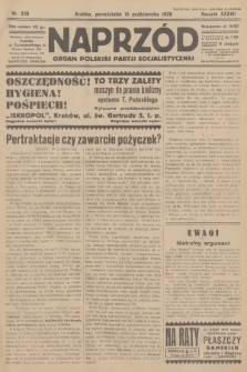 Naprzód : organ Polskiej Partji Socjalistycznej. 1928, nr 238