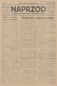 Naprzód : organ Polskiej Partji Socjalistycznej. 1928, nr 241