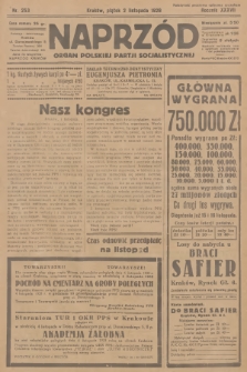 Naprzód : organ Polskiej Partji Socjalistycznej. 1928, nr 253